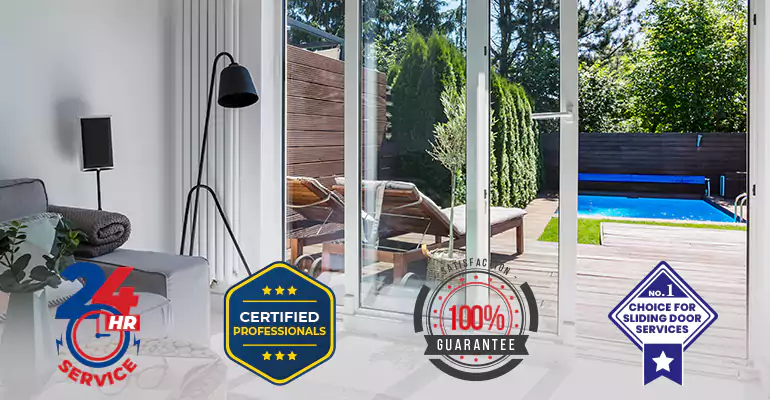Glass Balcony Sliding Door Repair in Key West