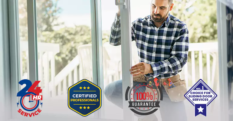 Leaking Sliding Glass Door Repair in Key West