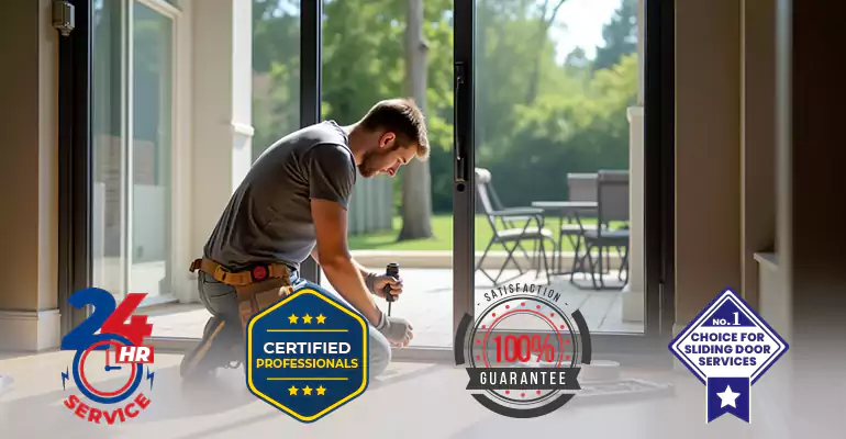 Sliding Door Strike Plate Repair in Key West