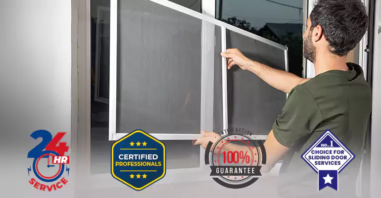 Sliding Screen Door Frame Repair in Key West