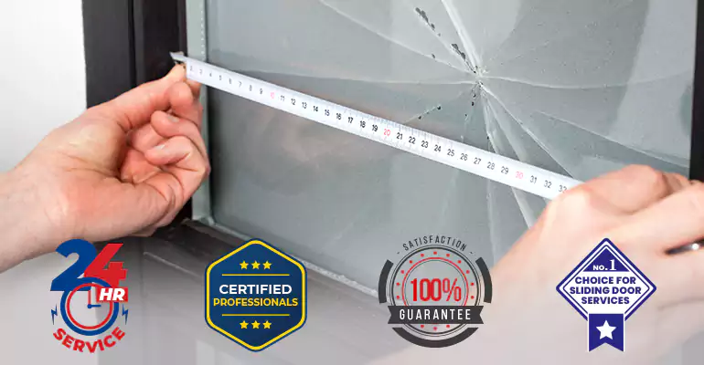 Residential Sliding Door Glass Repair in Key West