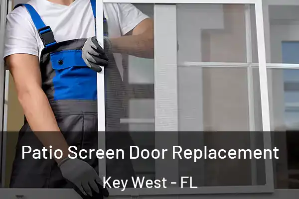 Patio Screen Door Replacement Key West - FL